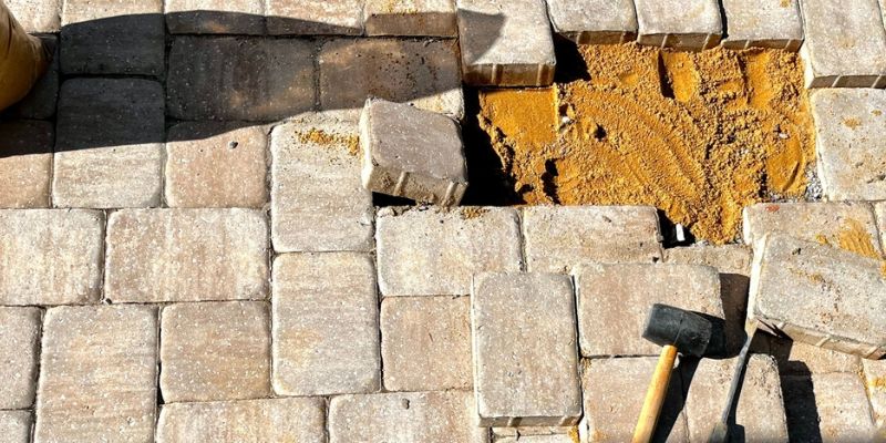 Paver Repairs Re Leveling